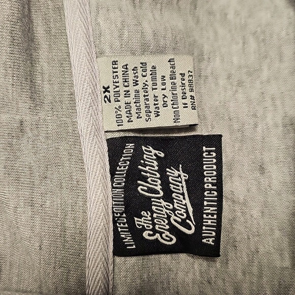 The Energy Clothing Company Ltd Edition Thick Hoodie & Sweatpants SET 2X - Picture 9 of 10